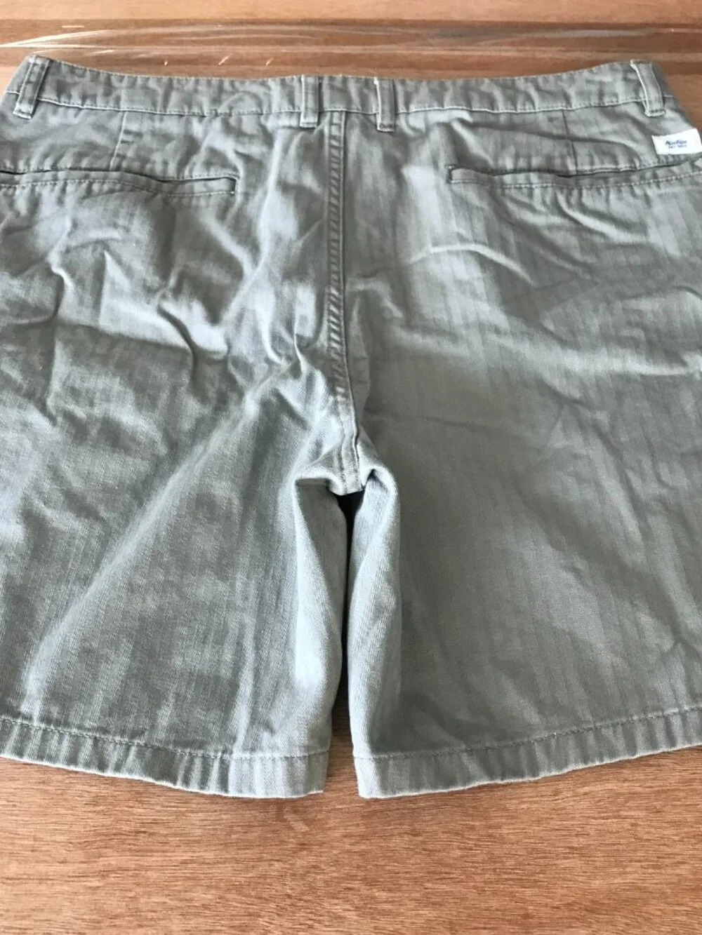 Katin Grant Cargo Shorts Men 36 Gray Mid Rise Relaxed Fit Utility Stretch 19932